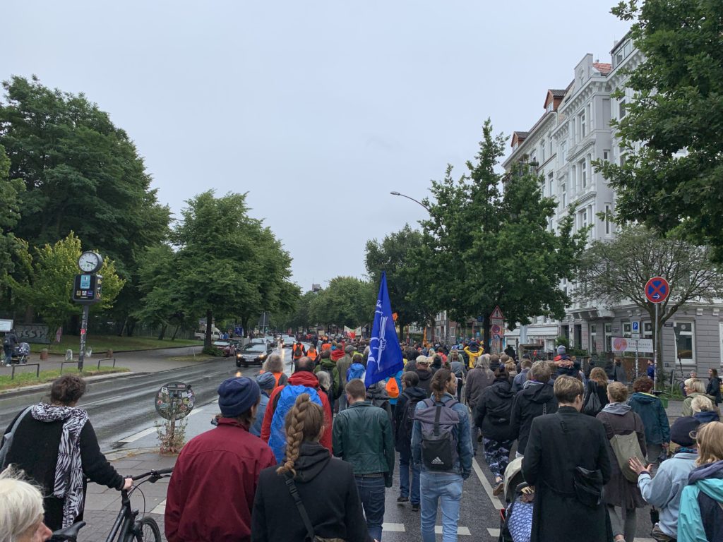 Demo in St. Pauli