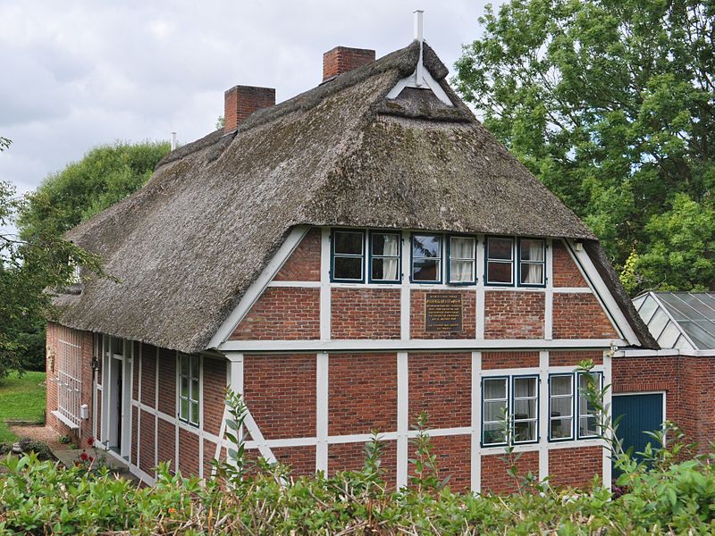 Alfred Lichtwarks Geburtshaus in Reitbrook