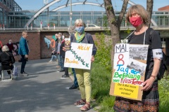 Mahnwache nach Corona Regeln