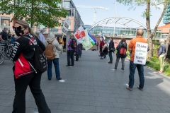 Mahnwache mit 30 Teilnehmern