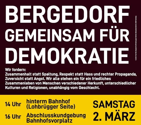 Bergedorf – GEMEINSAM FÜR DEMOKRATIE